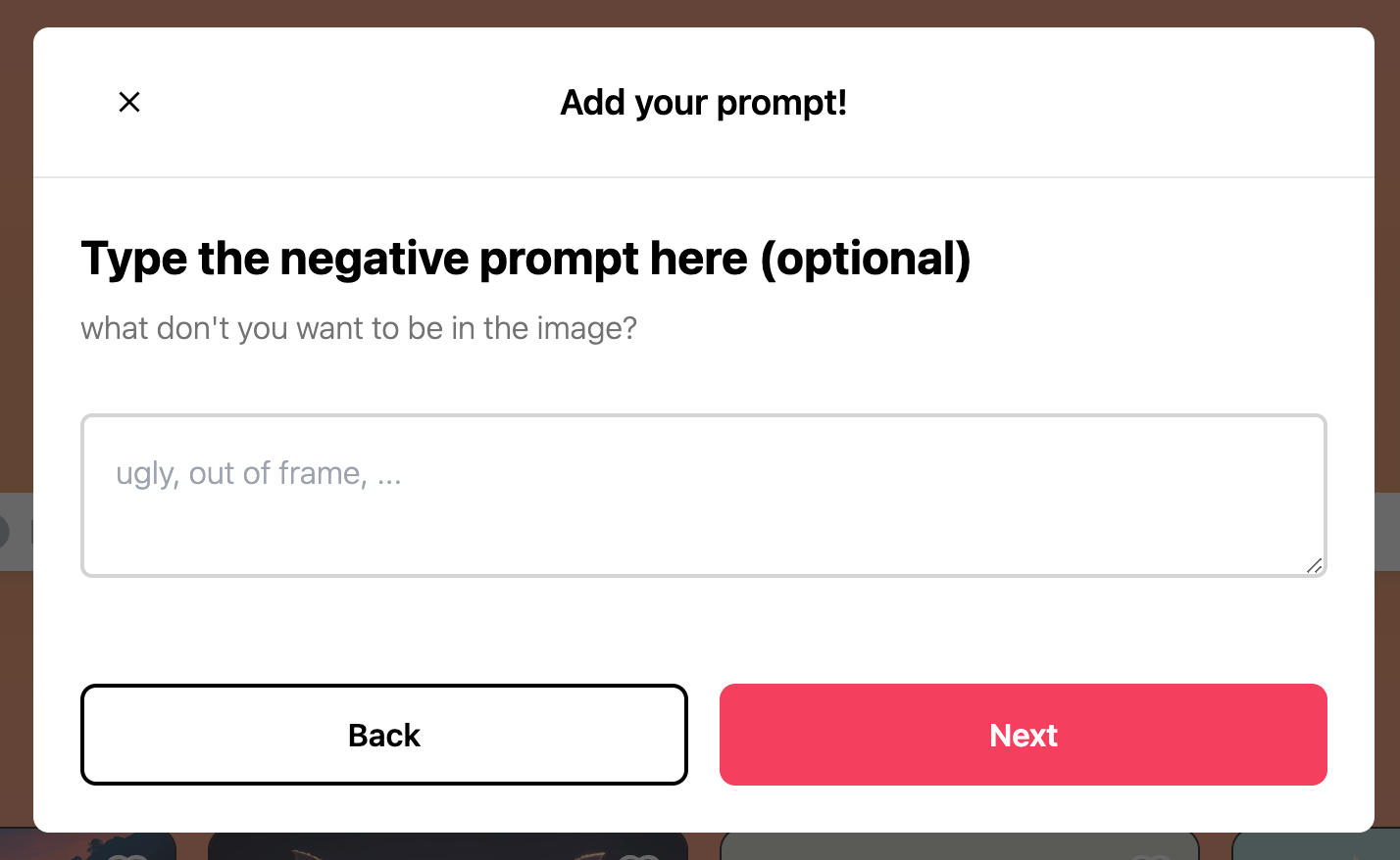 Input your prompt
